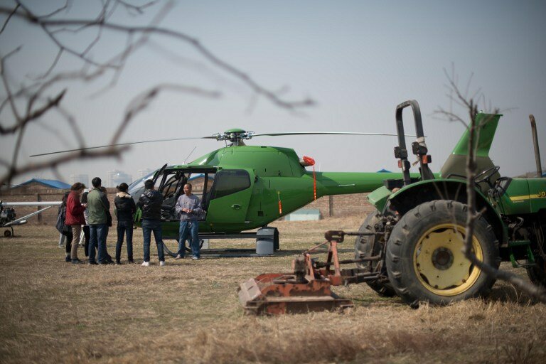 Самолетный супермаркет для толстосумов на окраине Пекина | Фото: AFP