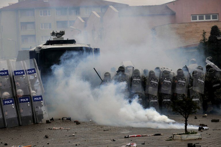 Столкновения в Стамбуле | Фото: AFP