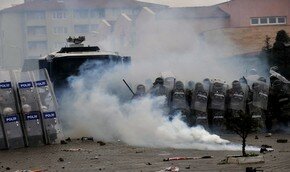 Столкновения в Стамбуле | Фото: AFP
