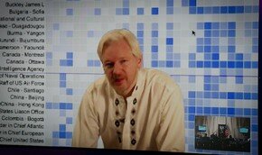 Шоу основателя WikiLeaks Джулиана Ассанжа признано лучшим | Фото: AFP