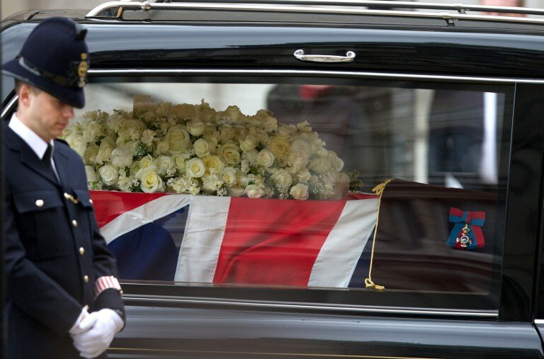 Последний путь Железной Леди | Фото: AFP