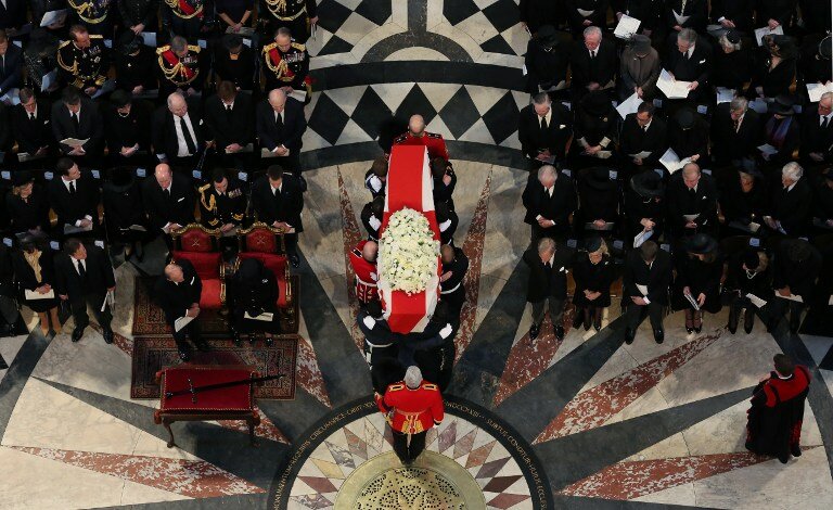 Последний путь Железной Леди | Фото: AFP