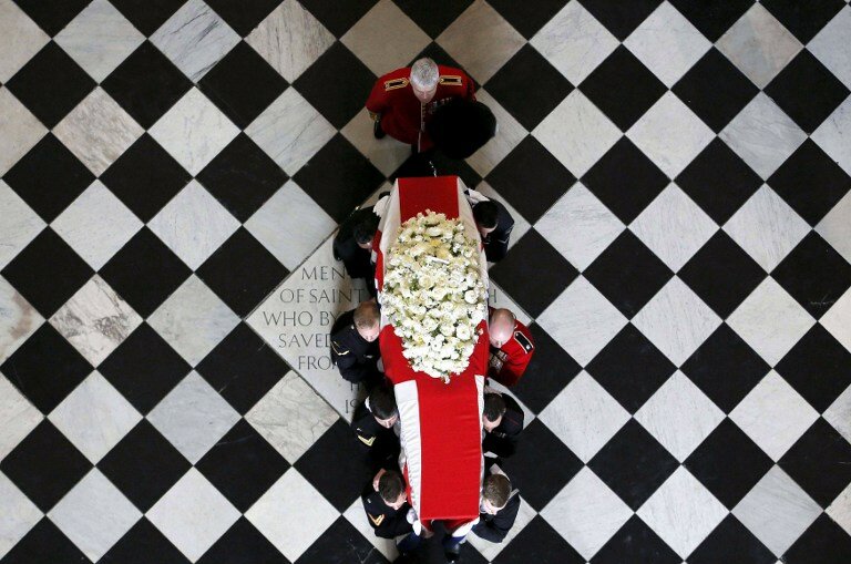 Последний путь Железной Леди | Фото: AFP