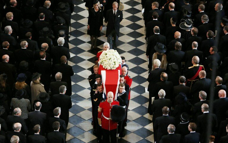 Последний путь Железной Леди | Фото: AFP