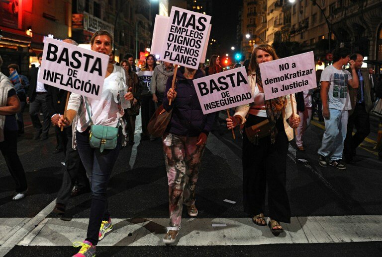 Аргентина восстала против президентши | Фото: AFP