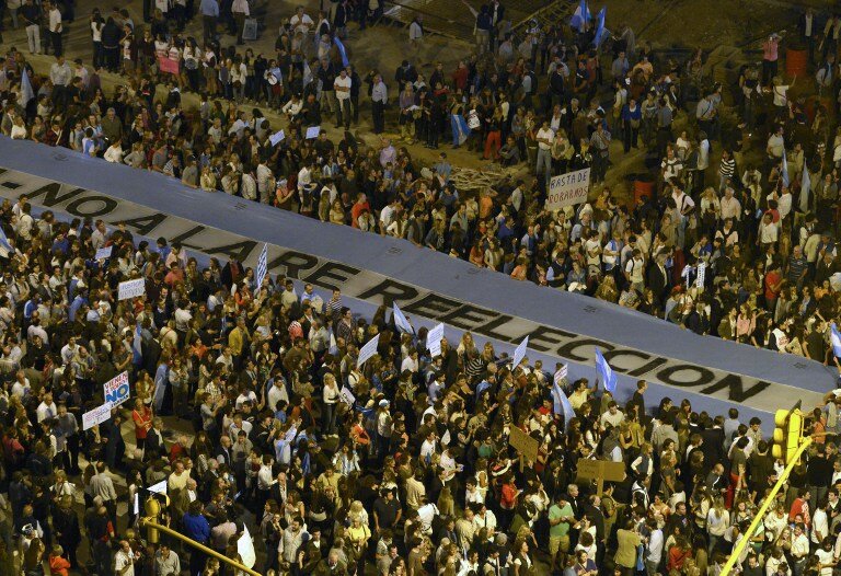 Аргентина восстала против президентши | Фото: AFP