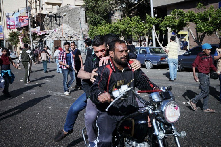 В Египте жгут автобусы Братьев-мусульман | Фото: AFP