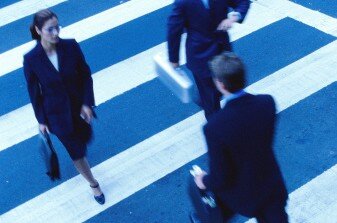 Новая дорожная разметка: 3D зебра | Фото: Thinkstock