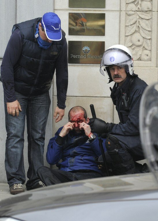 Протесты в Брюсселе | Фото: AFP