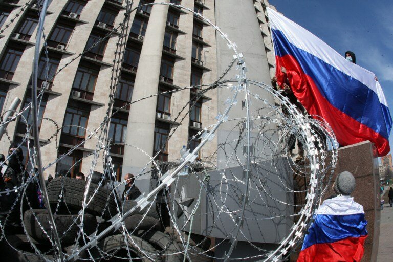 Ситуация в Донецке. Фото | Фото: AFP