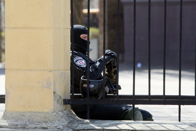 Ситуация в Донецке. Фото | Фото: AFP