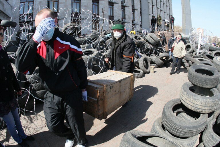 Ситуация в Донецке. Фото | Фото: AFP