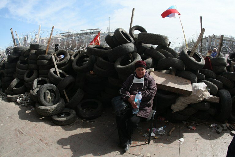 Ситуация в Донецке. Фото | Фото: AFP