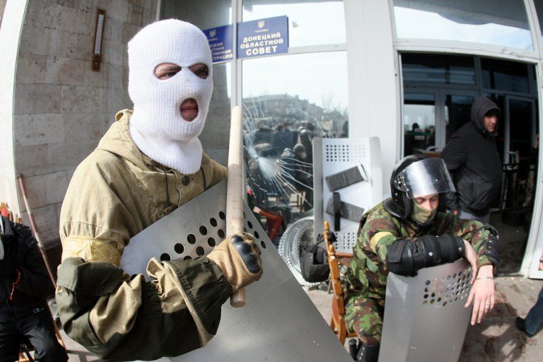 Ситуация в Донецке. Фото | Фото: AFP