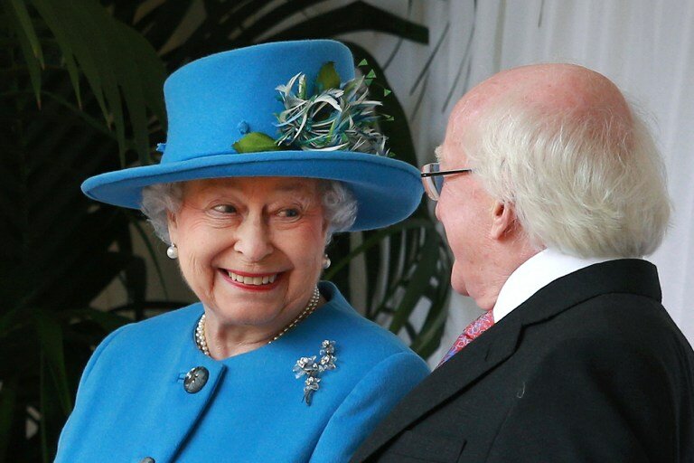 Президент Ирландии впервые за 90 лет посещает Британию | Фото: AFP