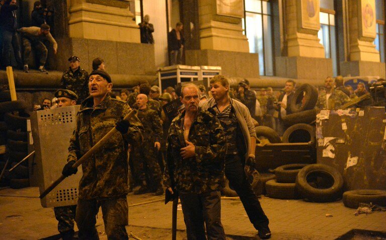 Факельное шествие в Киеве | Фото: AFP