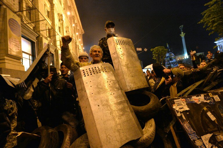 Факельное шествие в Киеве | Фото: AFP