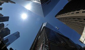 Завершается строительство на месте башен-близнецов | Фото: AFP