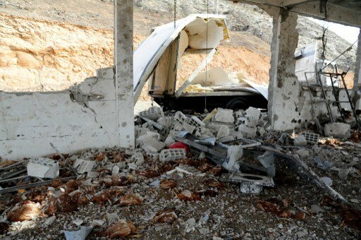 Американцев не предупредили о бомбардировке Дамаска | Фото: AFP