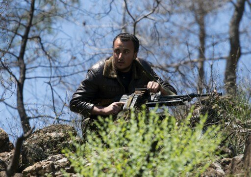 Сирийские мятежники вступили на базу ВВС | Фото: AFP