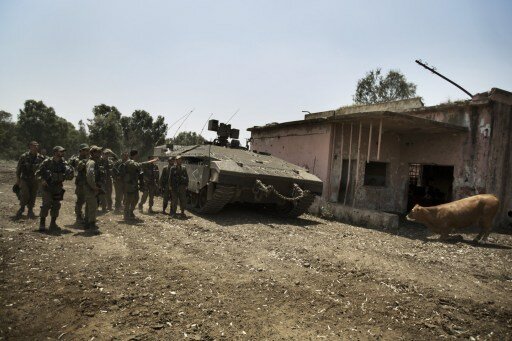 На Голанских высотах снова взорвался сирийский снаряд | Фото: AFP