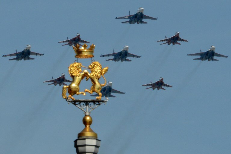 Парад Победы в Москве. Россия – гарант мировой безопасности | Фото: AFP