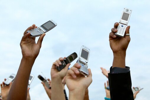 В 2014 году число мобильных превысит число жителей Земли | Фото: Thinkstock
