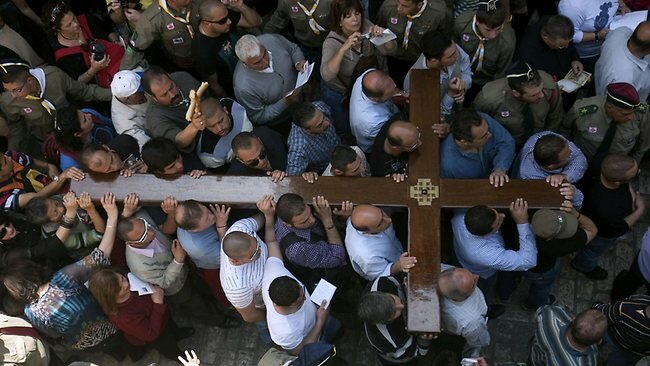 Клерикалы пожаловались на полицию Израиля | Фото: AFP