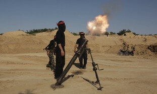 Голаны обстреливала доселе неизвестная группа палестинцев | Фото: AFP