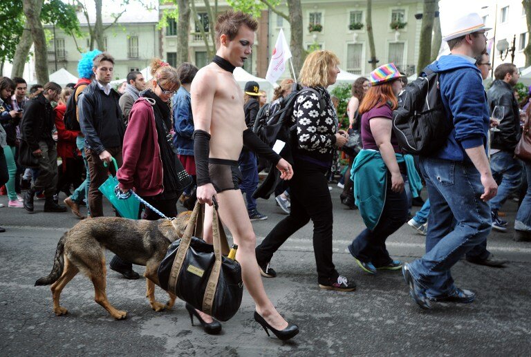 Во Франции не утихают беспорядки из-за гей-браков | Фото: AFP