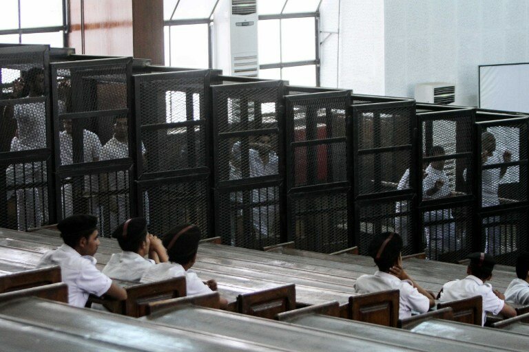 Суд над журналистами межарабского телеканала `Аль-Джазира` | Фото: AFP