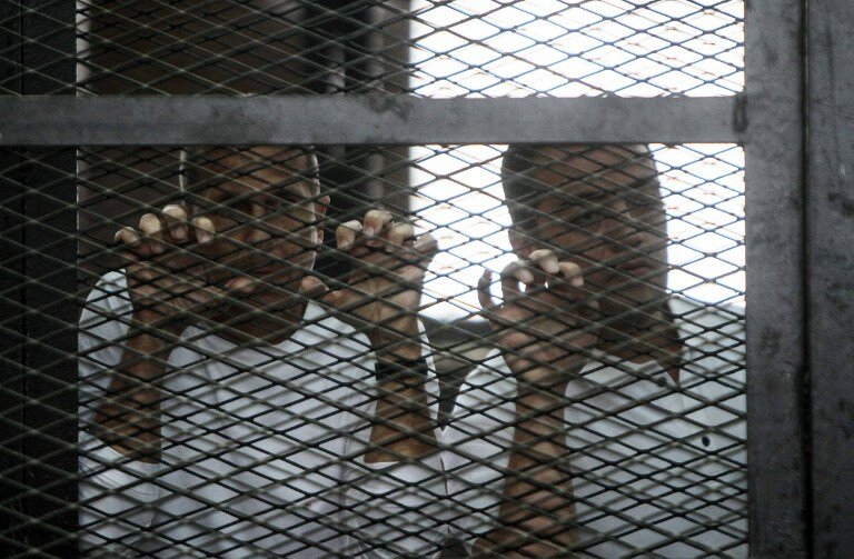 Суд над журналистами межарабского телеканала `Аль-Джазира` | Фото: AFP