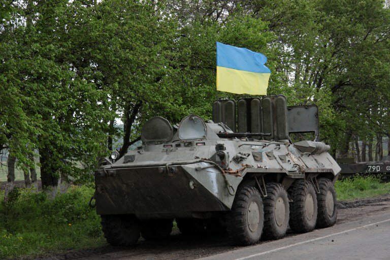 Антитеррористическая операция в Славянске | Фото: AFP