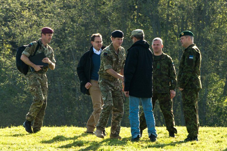 Принц Гарри посетил военные учения НАТО в Эстонии | Фото: AFP
