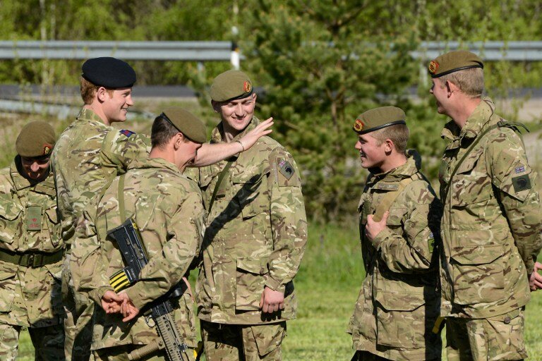 Принц Гарри посетил военные учения НАТО в Эстонии | Фото: AFP
