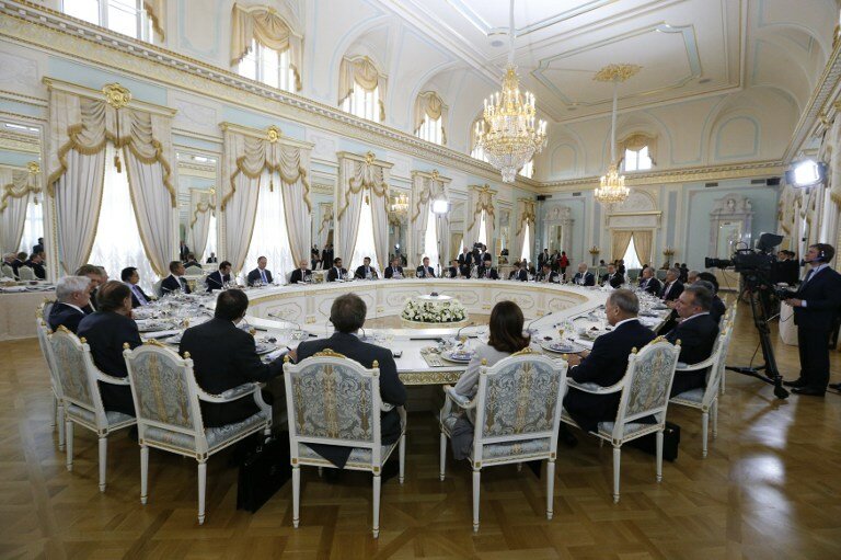 Уконтропупили двух евреев и одного хохла. Путин об Украине | Фото: AFP