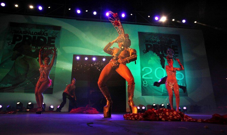 Канарские острова: Состязание Drag Queen 2014 | Фото: AFP
