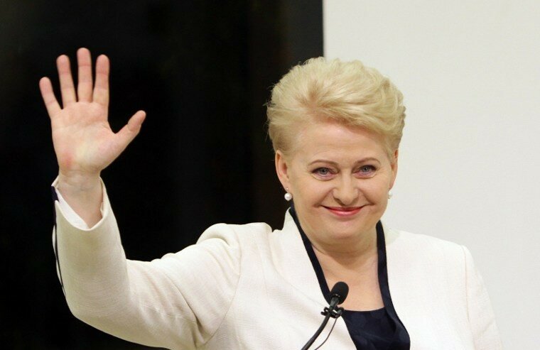 Президентом Литвы переизбрана Даля Грибаускайте | Фото: AFP