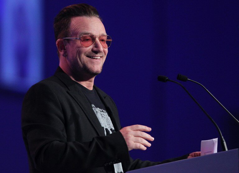Боно из U2 снимает автобиографический фильм | Фото: AFP