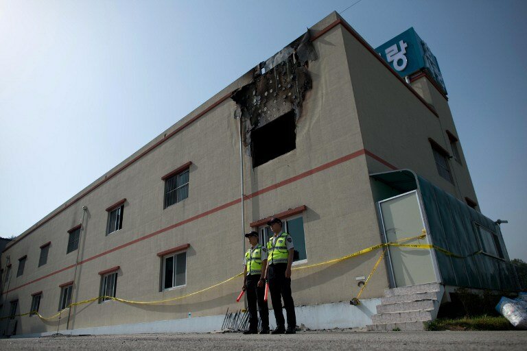 Сеул: при пожаре в госпитале погиб 21 человек | Фото: AFP