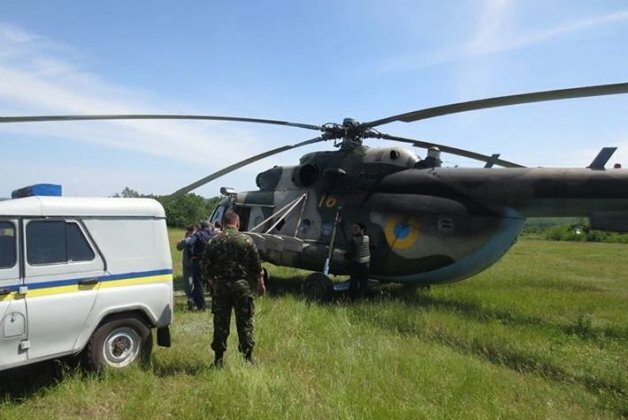 В сбитом вертолете погиб украинский генерал 