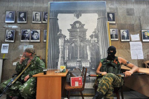 На украинско-российскую границу послали авиацию | Фото: AFP