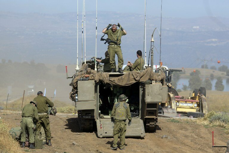Маневры самоходной артиллерии ЦАХАЛа у сирийской границы | Фото: AFP