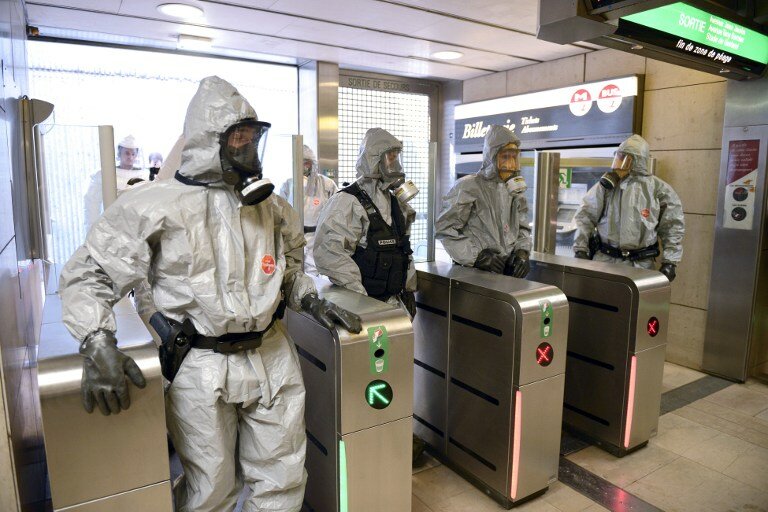 Солдаты стран ЕС провели учения против террористических атак | Фото: AFP