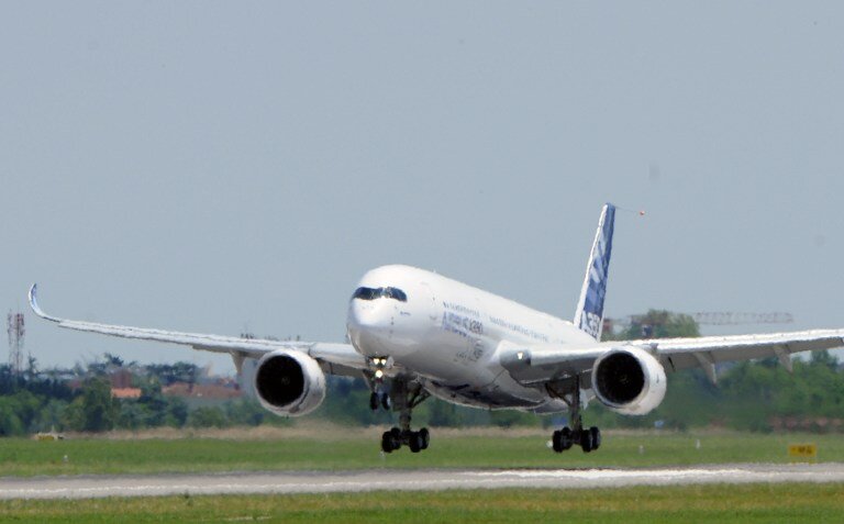 Первый полет нового Airbus | Фото: AFP