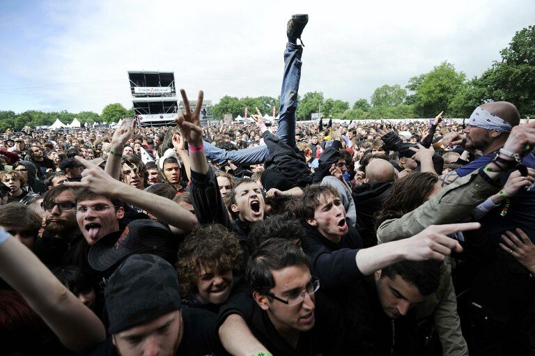 Hellfest: забытые кумиры в музее хэви-метал | Фото: AFP