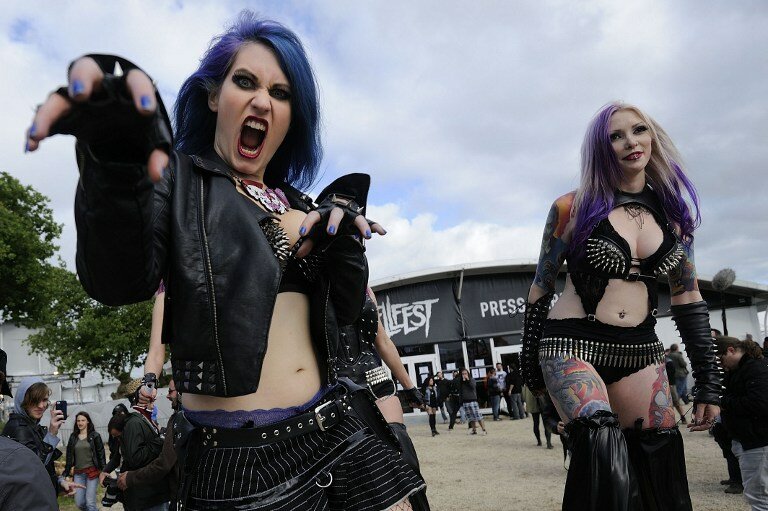 Hellfest: забытые кумиры в музее хэви-метал | Фото: AFP
