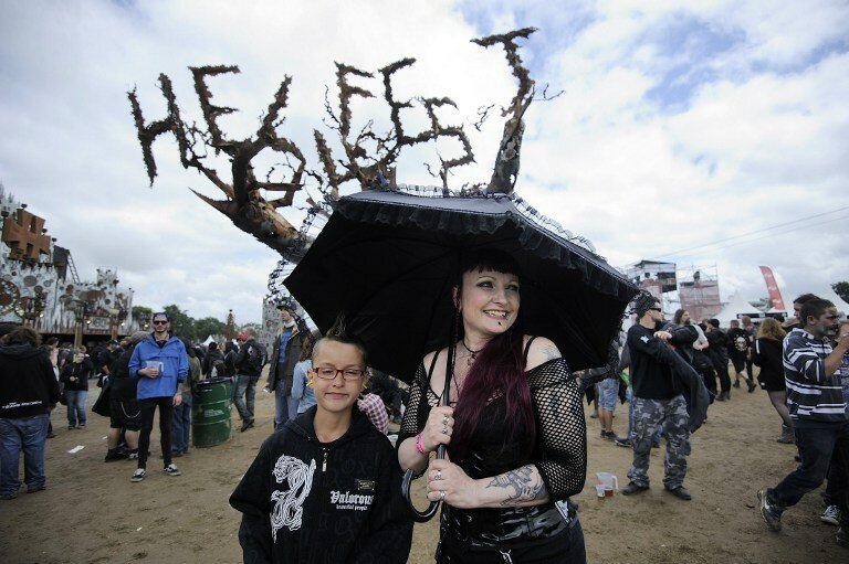 Hellfest: забытые кумиры в музее хэви-метал | Фото: AFP