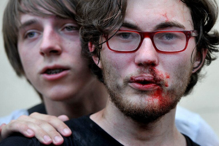 Петербург: ОМОН и геи | Фото: AFP