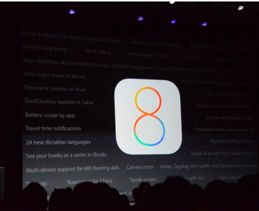 Apple представила OS X и iOS 8 | Фото: AFP